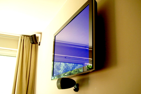 tv mounted